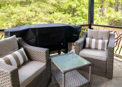 Photo of Outdoor Furniture under Covered Porch at Caracul