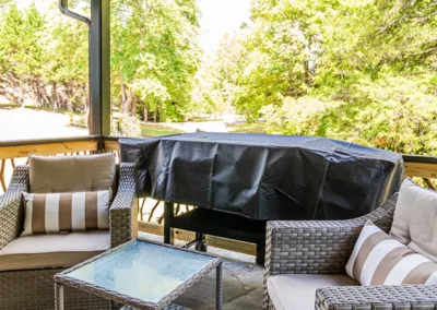 Photo of Outdoor Furniture under Covered Porch at Virunga